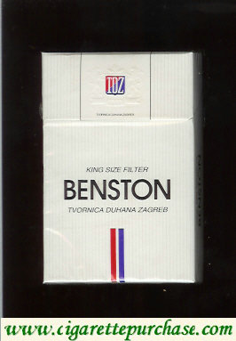 Benston white cigarettes Croatia